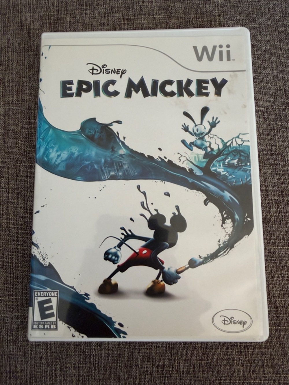 Disney Epic Mickey (Wii) - Disc and Case